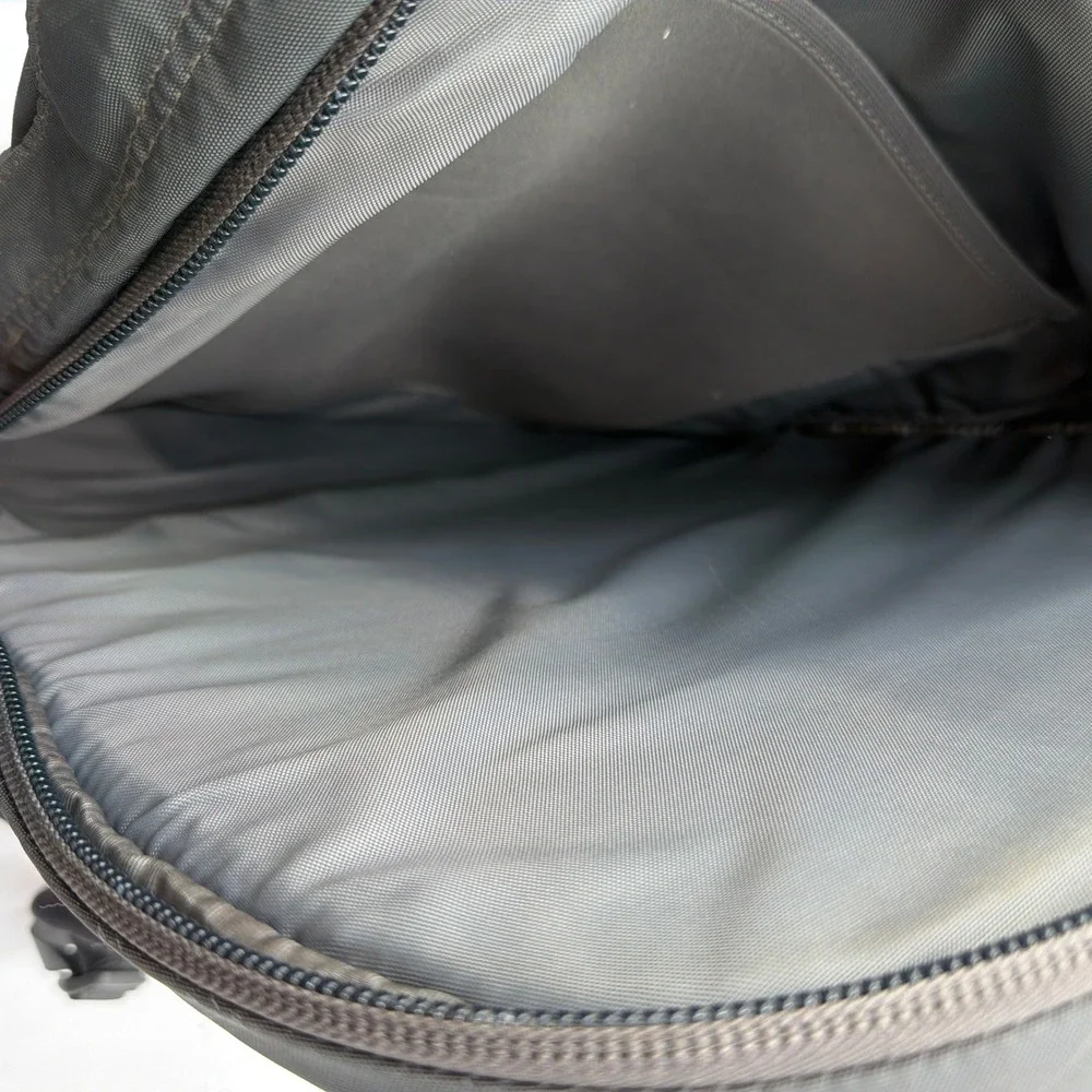 The North Face Backpack Surge II Laptop Sleeve Multi Pocket Black Red Mens OS